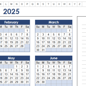 2025 calendar.xls