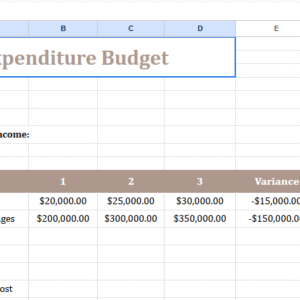 Capital Expenditure Budget Template.xlsx