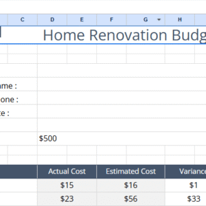 Home Renovation Budget Template.xlsx