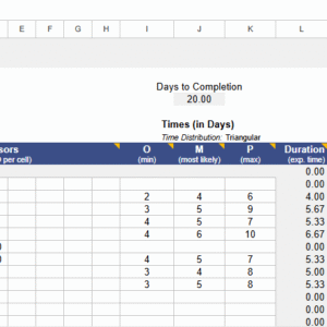 critical path method.xlsx