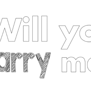 will you marry me,z