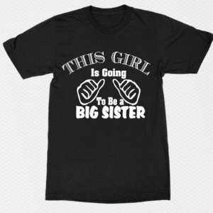 this girl is going to be a big sister