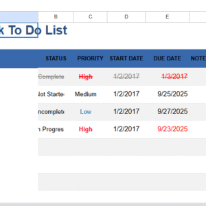 homework to do list.xlsx