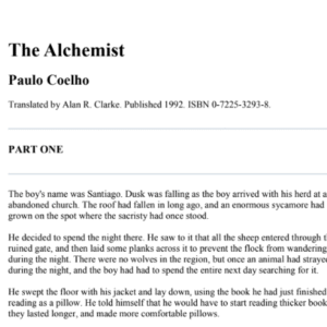 the alchemist