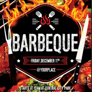Barbeque Party Flyer