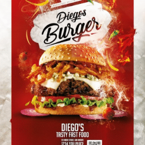 Fast Food Menu Lanche