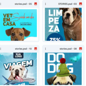 Pack de Stories