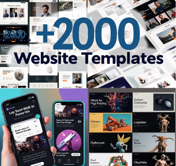 +2000 Web Templates