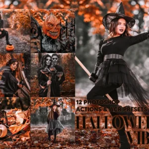 Halloween Photoshop Action Collection