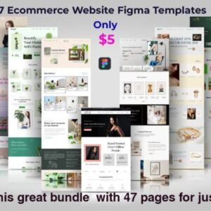 7 Ecommerce Website Figma Templates