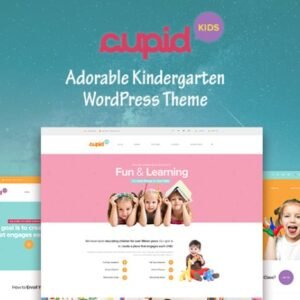 elements cupid adorable kindergarten wordpress