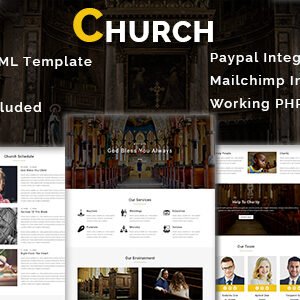 elements divinity church nonprofit wordpress theme