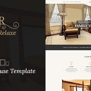 elements hotel adobe muse cc responsive template