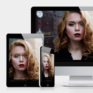 elements maze photography portfolio muse template