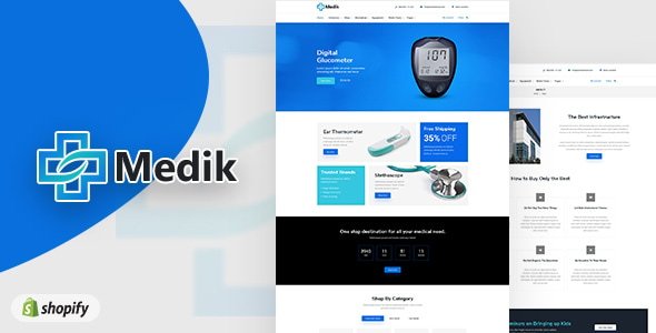elements medik medical shopify theme