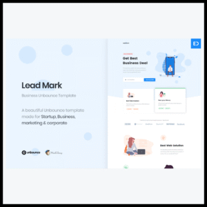 elements leadmark lead generation unbounce landing