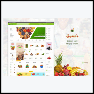 elements gophers grocery shopping shopify theme