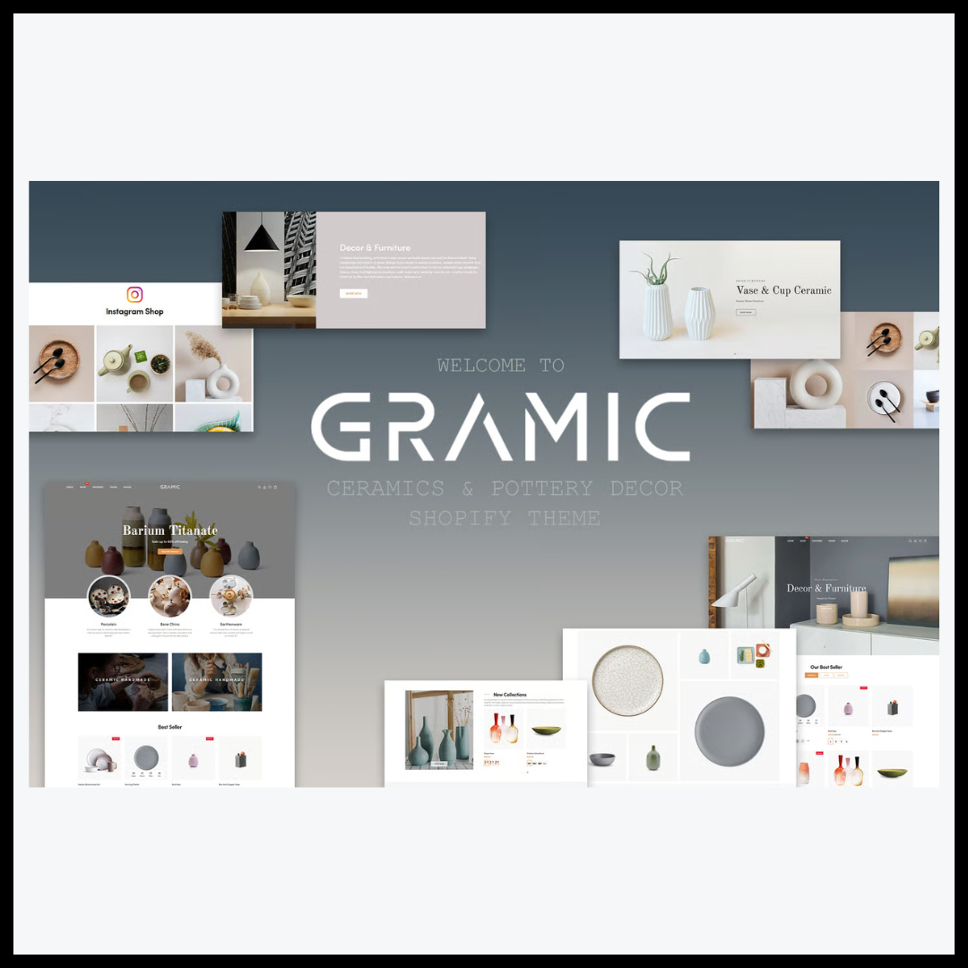 elements gramic ceramics pottery decor shopify