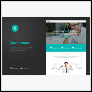 elements conference unbounce landing page