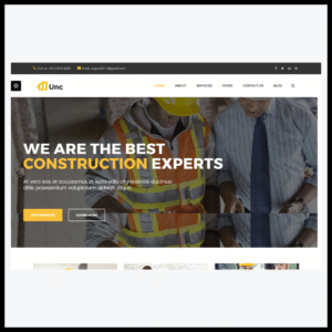 elements construction building architect template