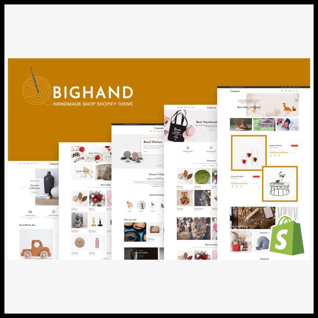 elements bighand handmade shop shopify theme