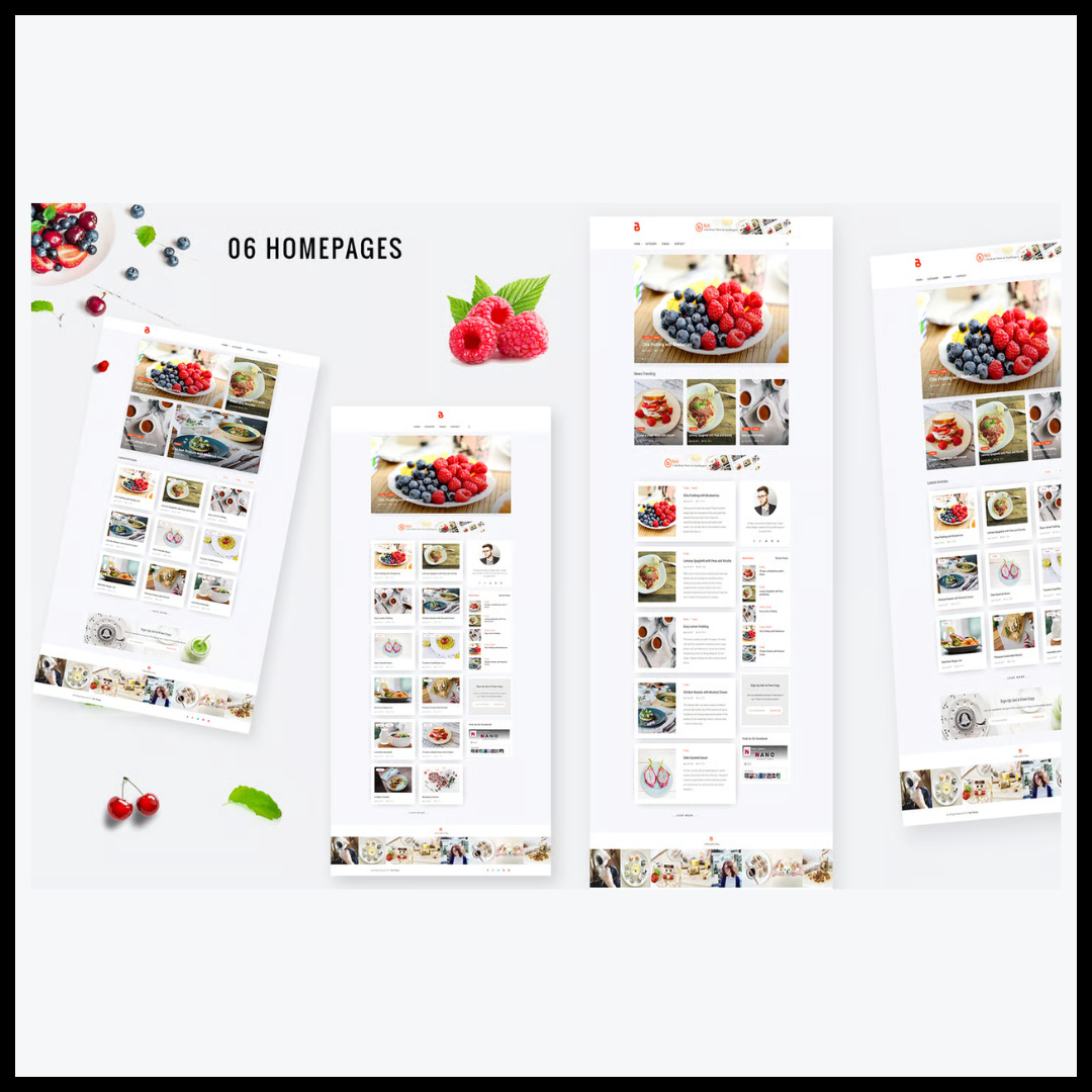 elements bizi a wordpress theme for food bloggers