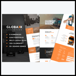elements globax logistics wordpress theme woocommerce