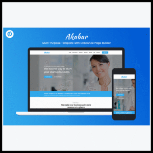 elements akabar multi purpose unbounce landing page
