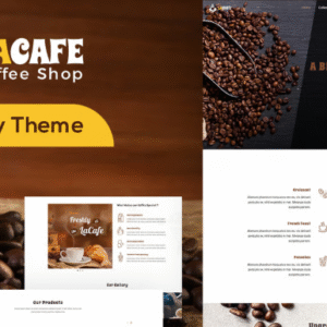 elements lacafe coffee shop shopify store