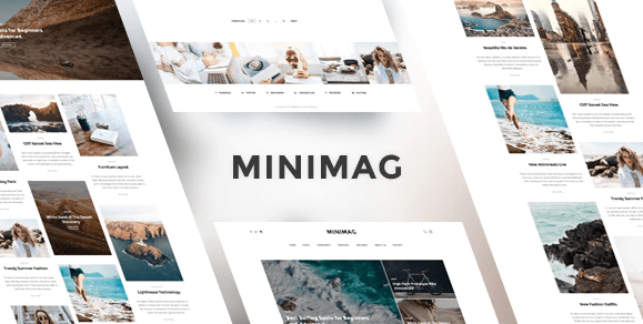 elements minimag magazine and blog wordpress theme