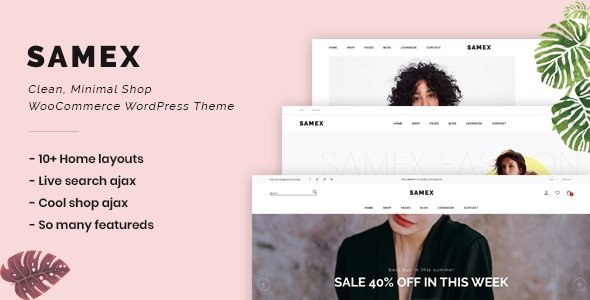 elements minimal shop woocommerce shop