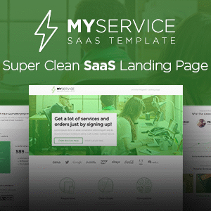 elements myservice saas product unbounce landing page