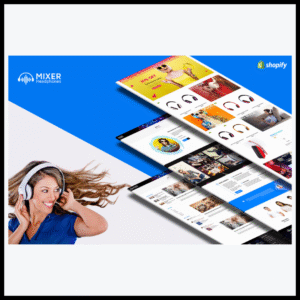 elements mixer headphone audio responsive shopify