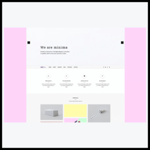 elements minima creative professional joomla template